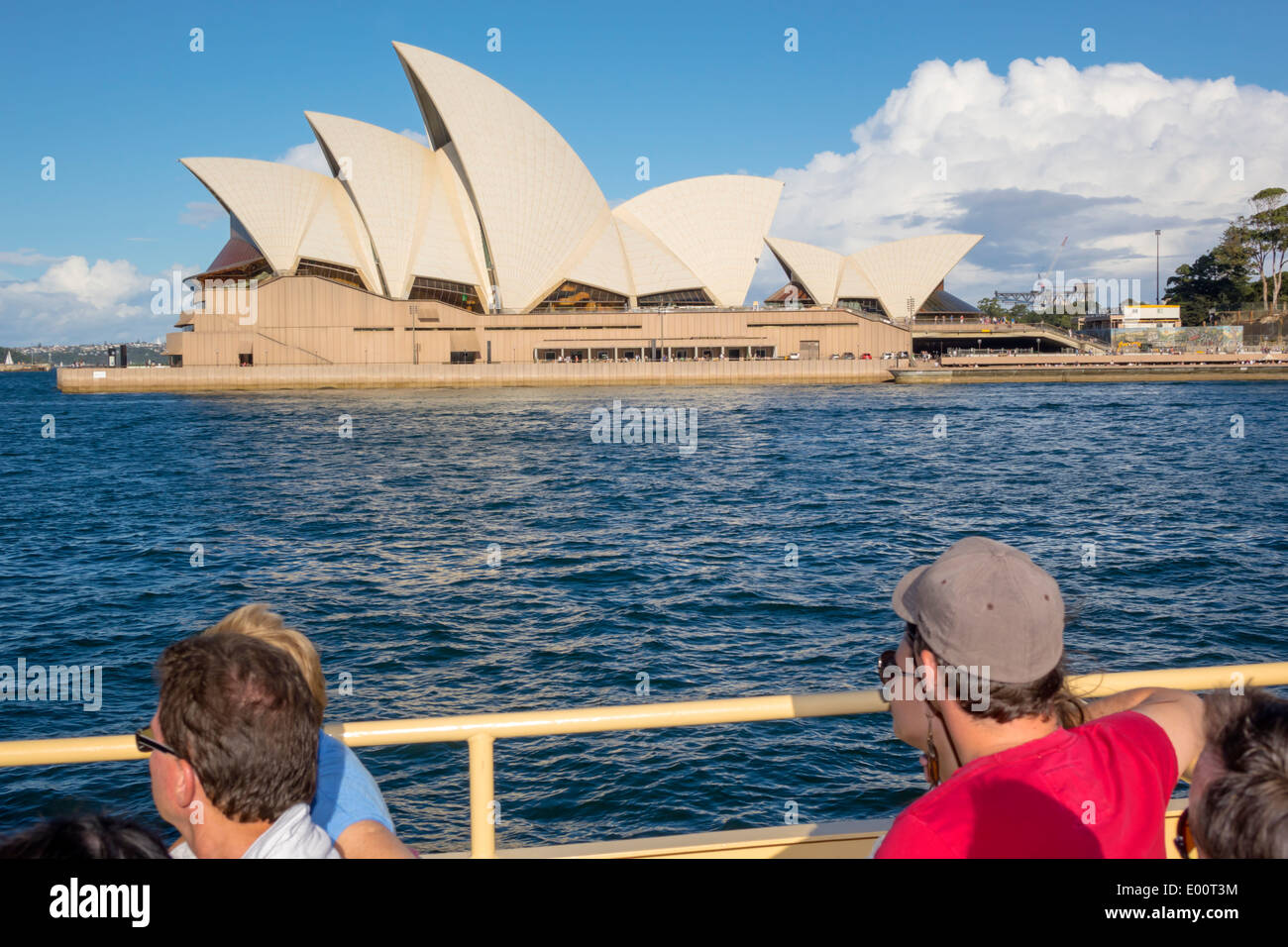 Sydney Australia,New South Wales,Ferries,Harbour,Harbour,Sydney Opera House,Parramatta River Water,trasporto pubblico,passeggeri passeggeri RID Foto Stock