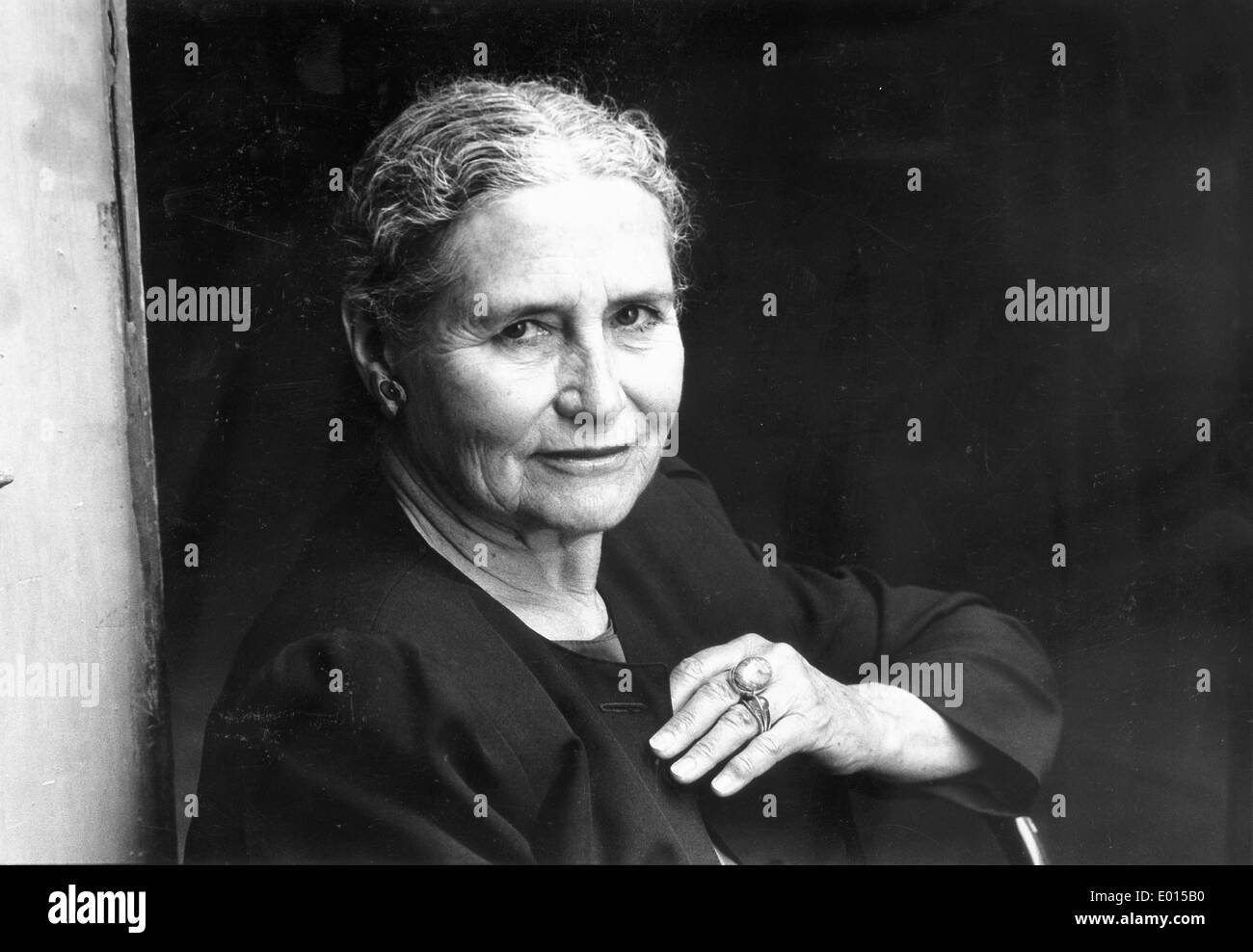 Doris Lessing, 1995 Foto Stock