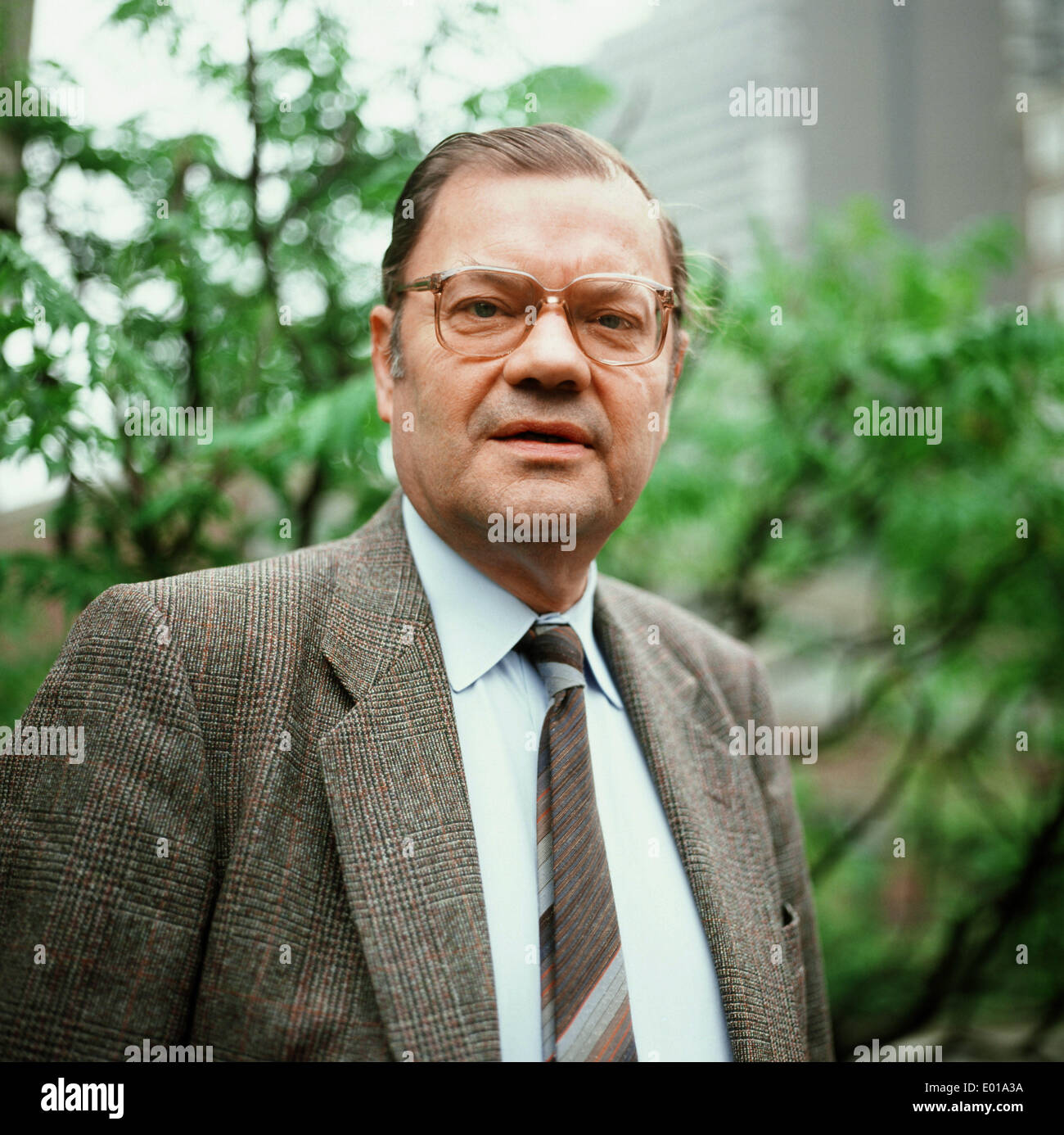 Guenter Rohrmoser, 1985 Foto Stock