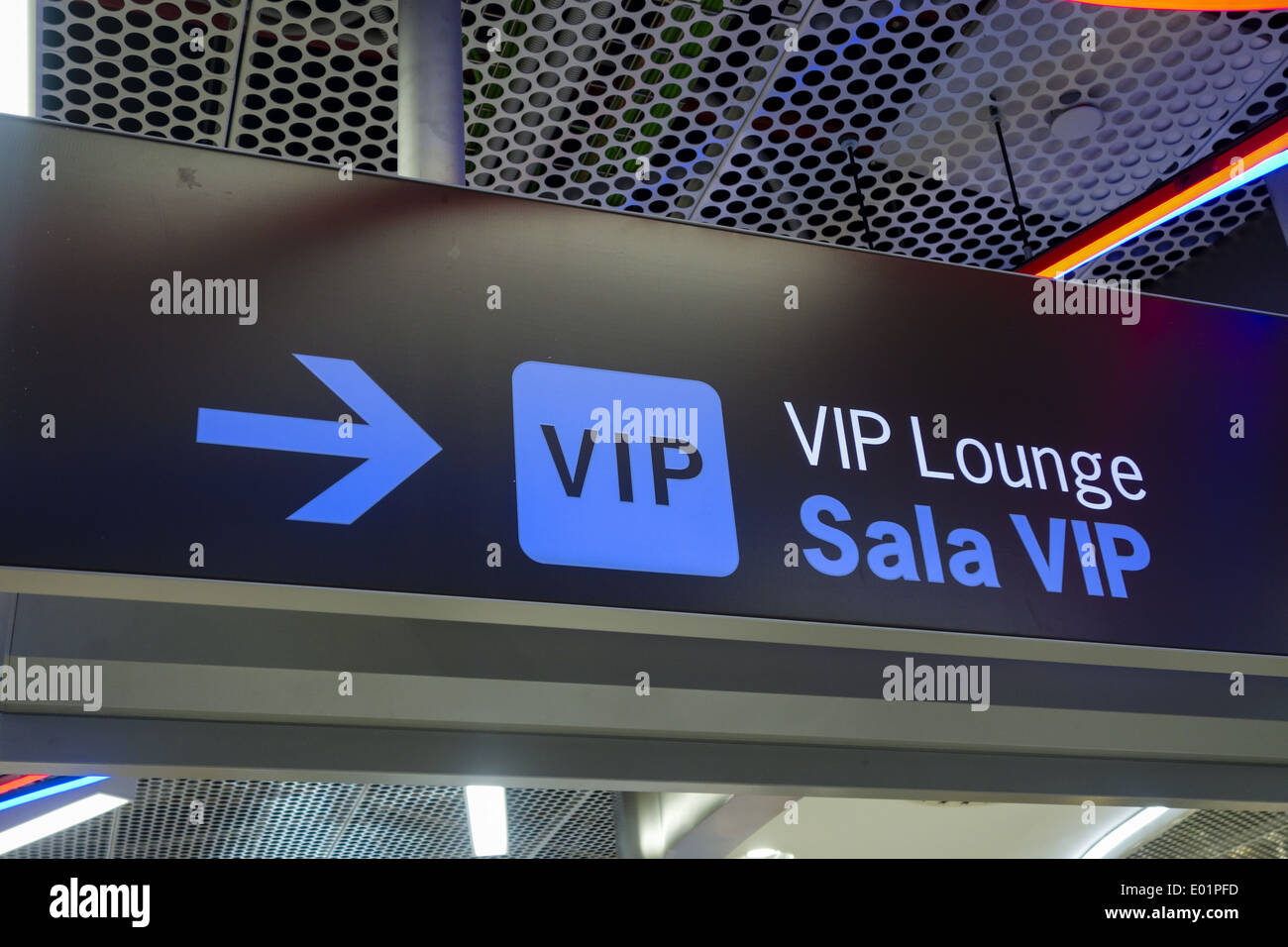 Aeropuerto de Madrid Barajas, Sala VIP, VIP Lounge, Spagna, Madrid Foto Stock
