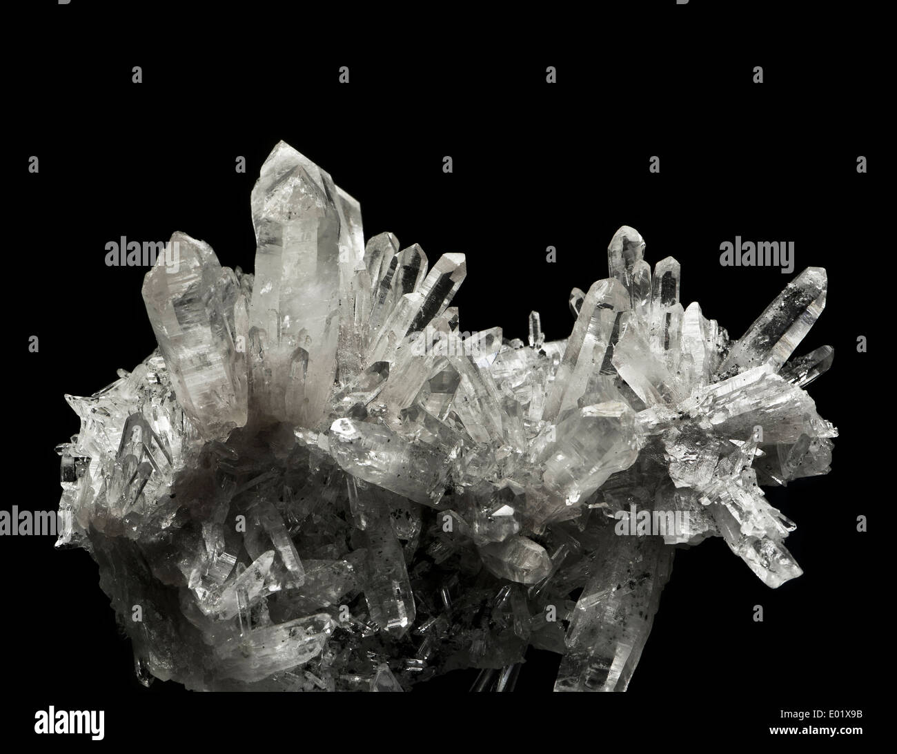 Il cristallo di quarzo Foto Stock