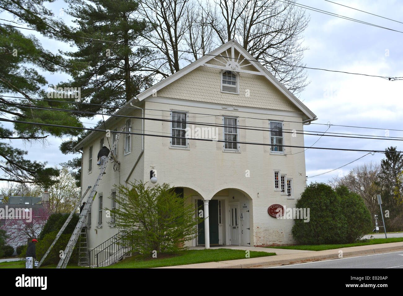 Scuola pubblica n. 29 aggiunto al NRHP il Maggio 22, 1978.a Valley Rd. e vecchi Lancaster Pike, in Hockessin , DE.divenne più tardi Foto Stock