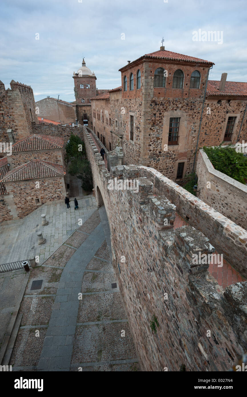 Arco de la Estrella, Caceres, Estremadura, Spagna, Europa Foto Stock