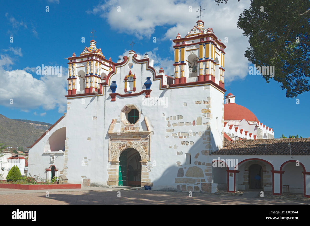 Il sangue di Cristo la Chiesa Teotitlan del Valle dello Stato di Oaxaca Messico Foto Stock