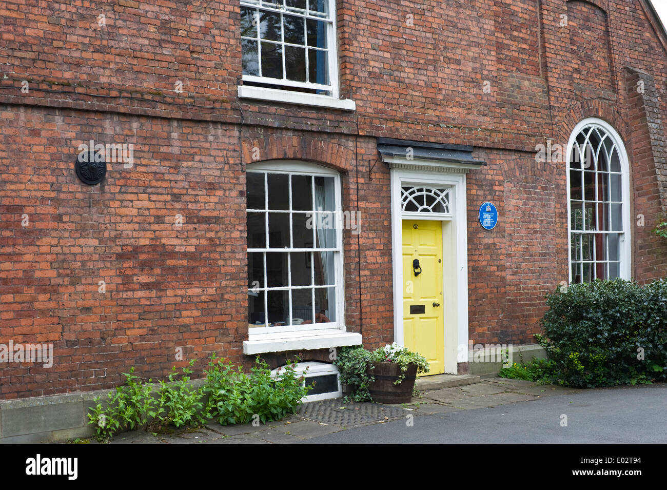 Casa di Alfred Watkins, Ley Line teorico, a Harley vicino Hereford Herefordshire England Regno Unito Foto Stock