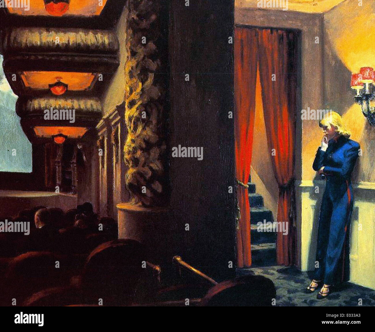 Edward Hopper New York Film Foto Stock