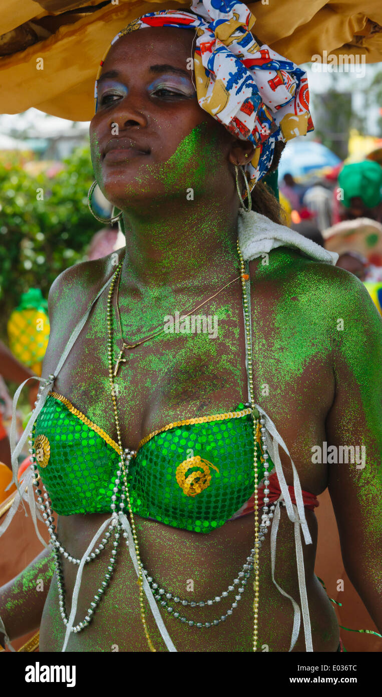 Sfilata di Carnevale, Georgetown, Guyana Foto Stock