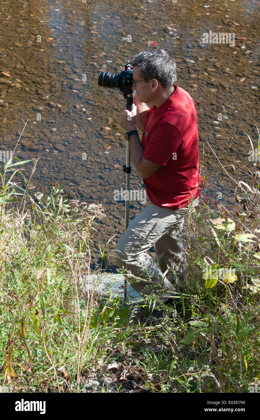 Fotografo Vermont Foto Stock