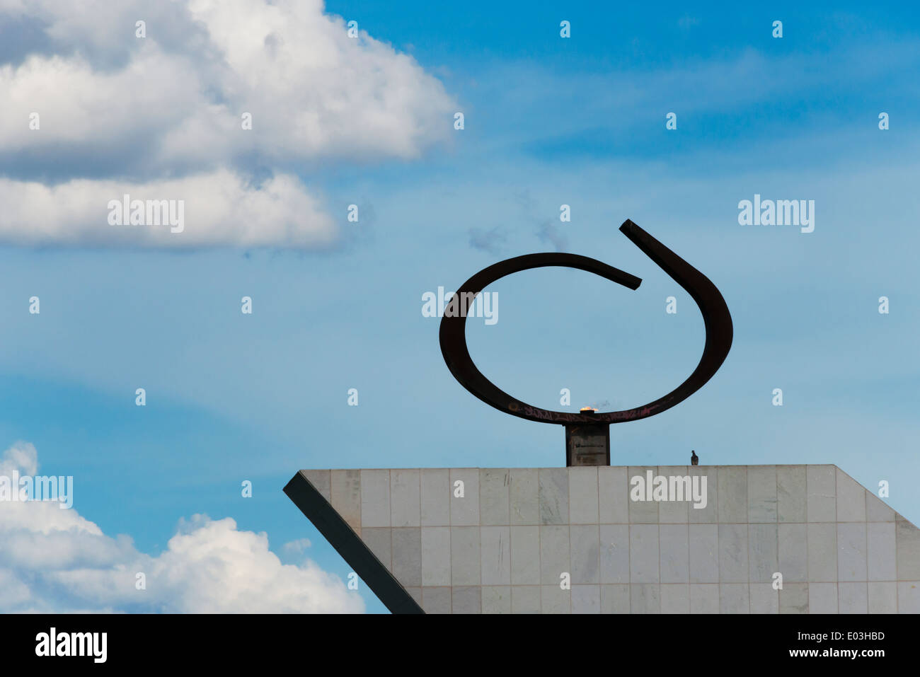 Pantheon della Patria e della libertà, Brasilia, del Distretto Federale, Brasile Foto Stock