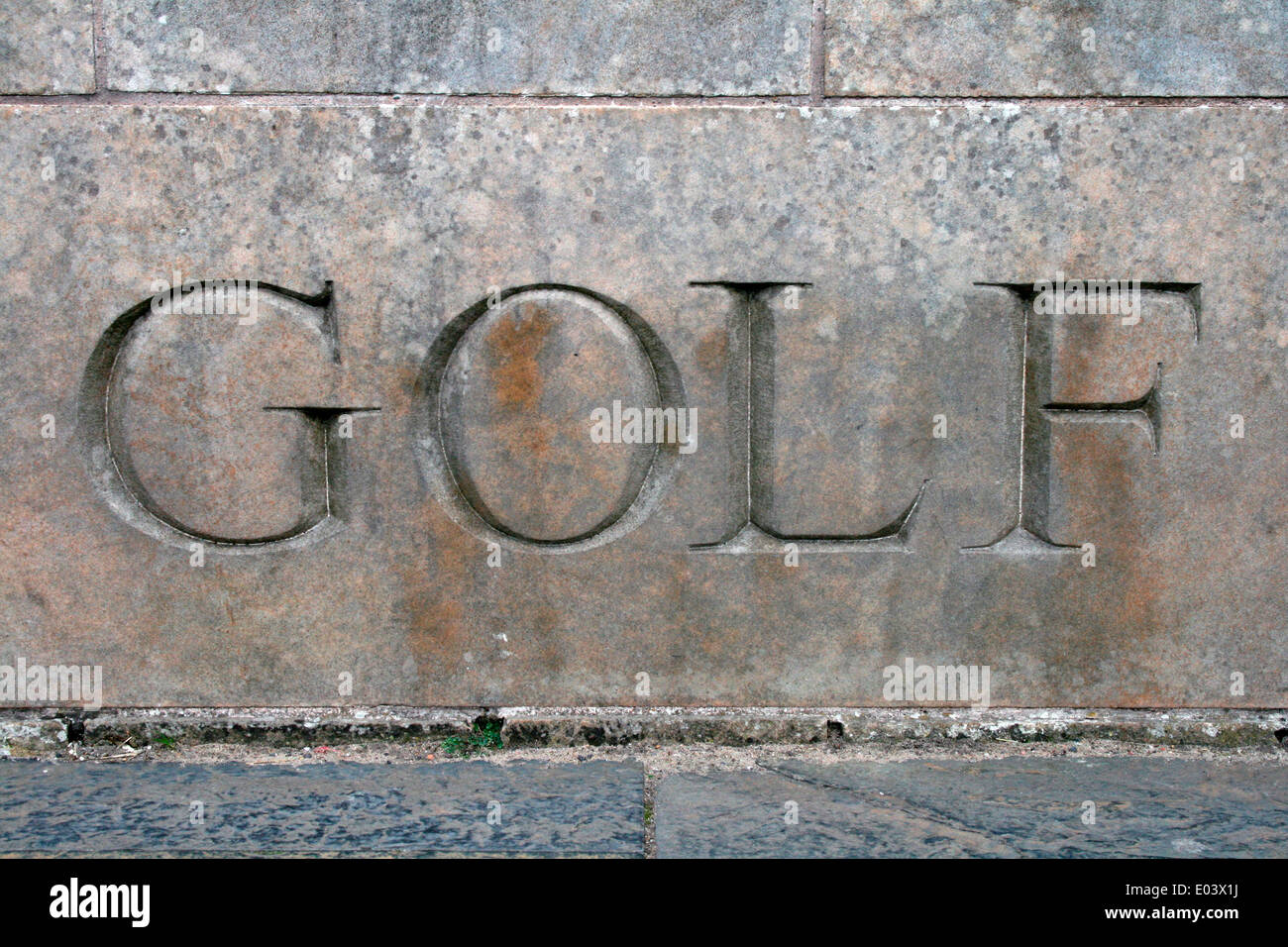 La Casa del Golf, St Andrews, Scozia. Foto di Kim Craig. Foto Stock