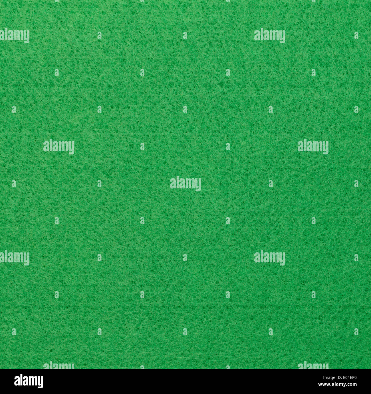 Feltro verde sfondo Texture Square. Foto Stock