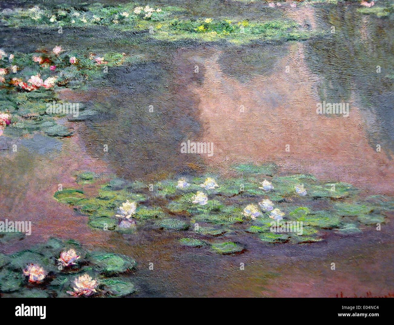 Claude Monet Water Lilies 2 Foto Stock