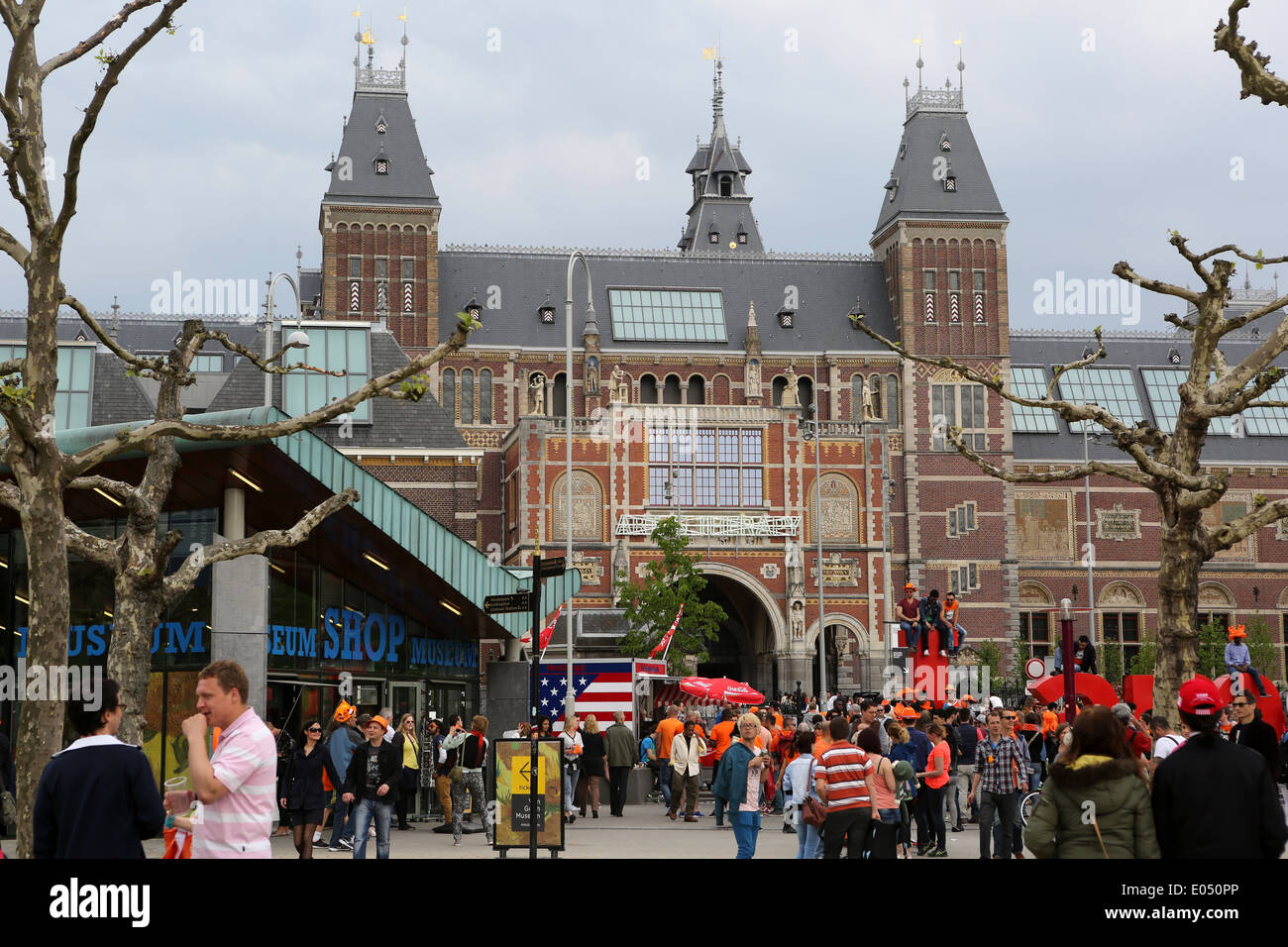 Re della giornata - il Rijksmuseum - Amsterdam - Olanda - Paesi Bassi Foto Stock