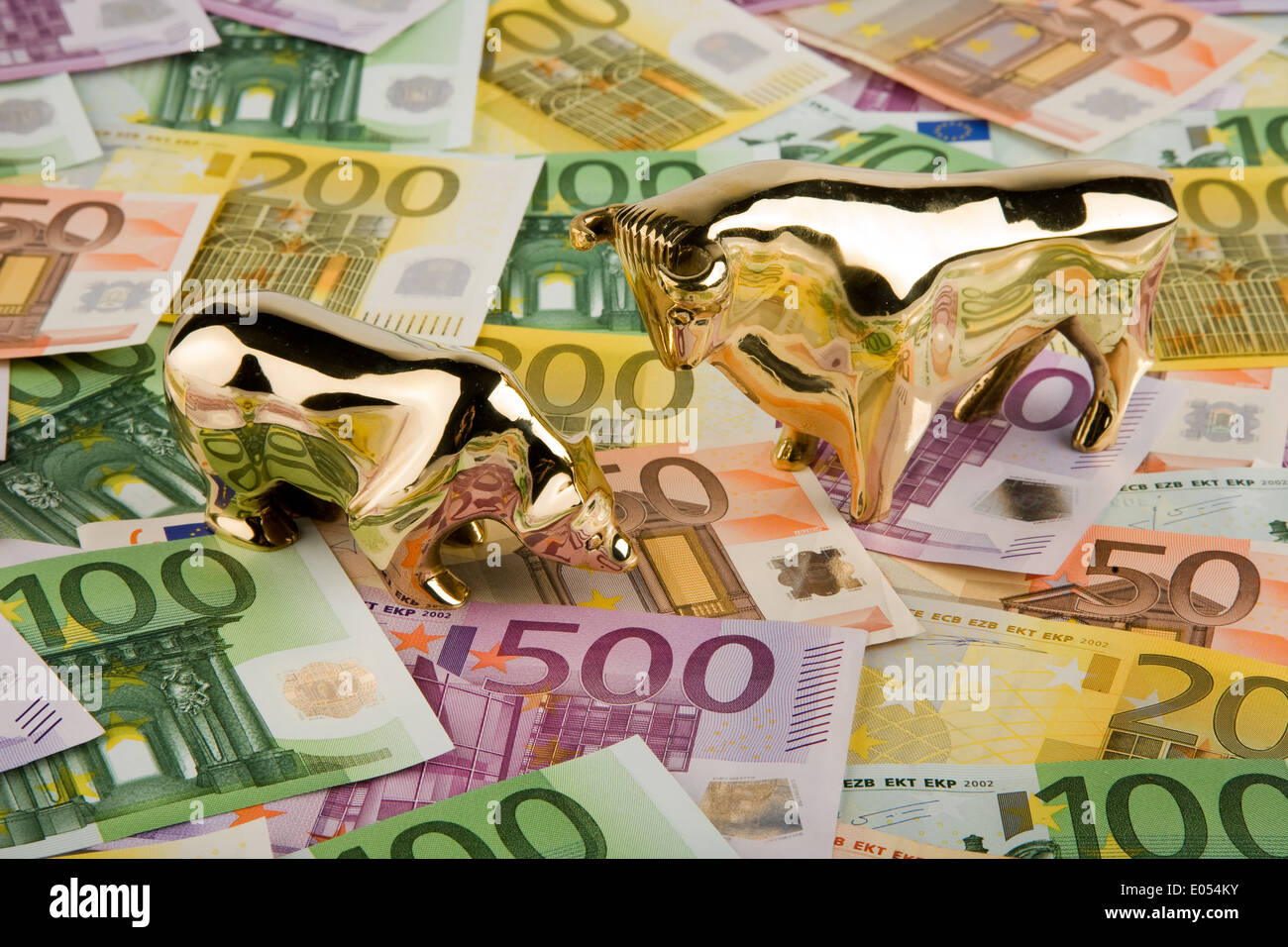 .& *,-. Borsa borse borsa borse Aktiengwinne condividere il commercio come vecchiaia disposizioni e arra Foto Stock