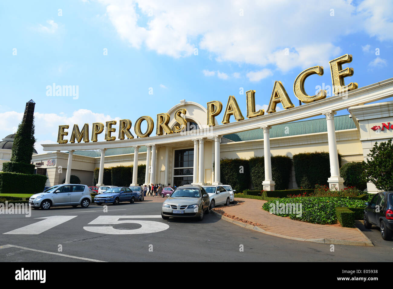 Gli imperatori Palace Hotel Casino Convention Resort, Kempton Park, East Rand, provincia di Gauteng, Repubblica del Sud Africa Foto Stock
