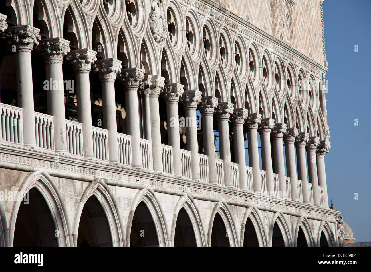 Famoso Markus Platz a Venezia, Italia, Europa, Der beruehmte Markus Platz in Venedig, ITALIEN, Europa Foto Stock