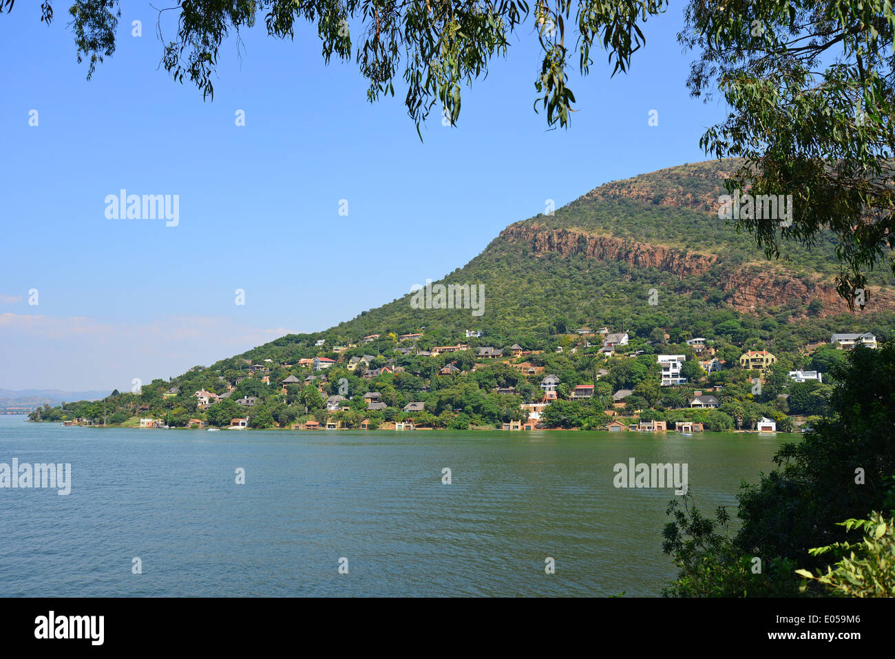 Diga Hartbeespoort lago, Hartbeespoort, nord ovest della provincia, Repubblica del Sud Africa Foto Stock