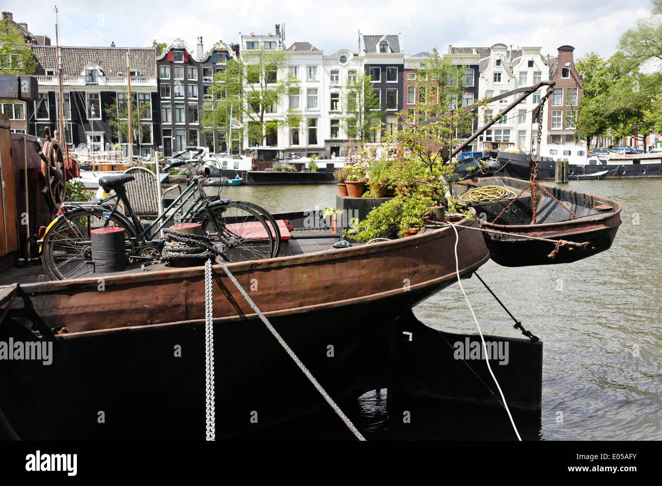 Amsterdam nei Paesi Bassi, Amsterdam in den Niederlanden Foto Stock
