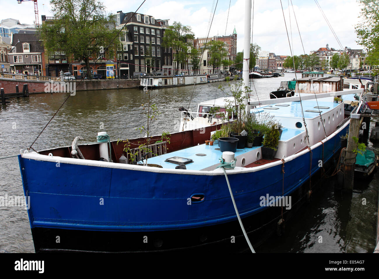 Amsterdam nei Paesi Bassi, Amsterdam in den Niederlanden Foto Stock
