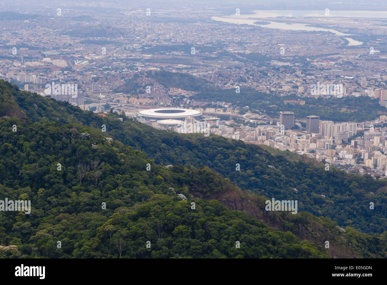 Rio de Janeiro, Zona Norte, Maracana stadion, FIFA 2014, Coppa del mondo, Brasile Foto Stock