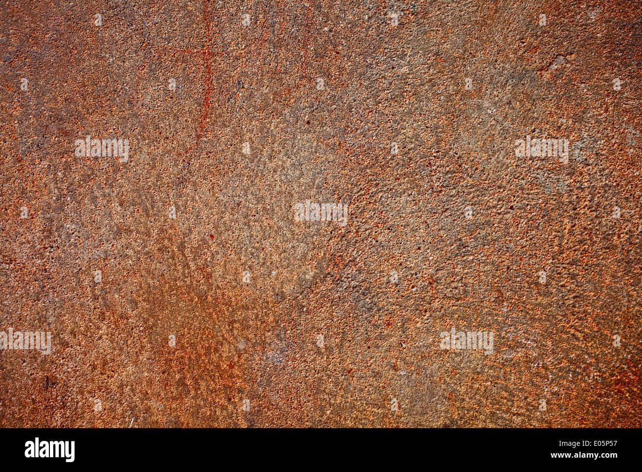 La consistenza del calcestruzzo vecchio muro verde closeup Foto Stock