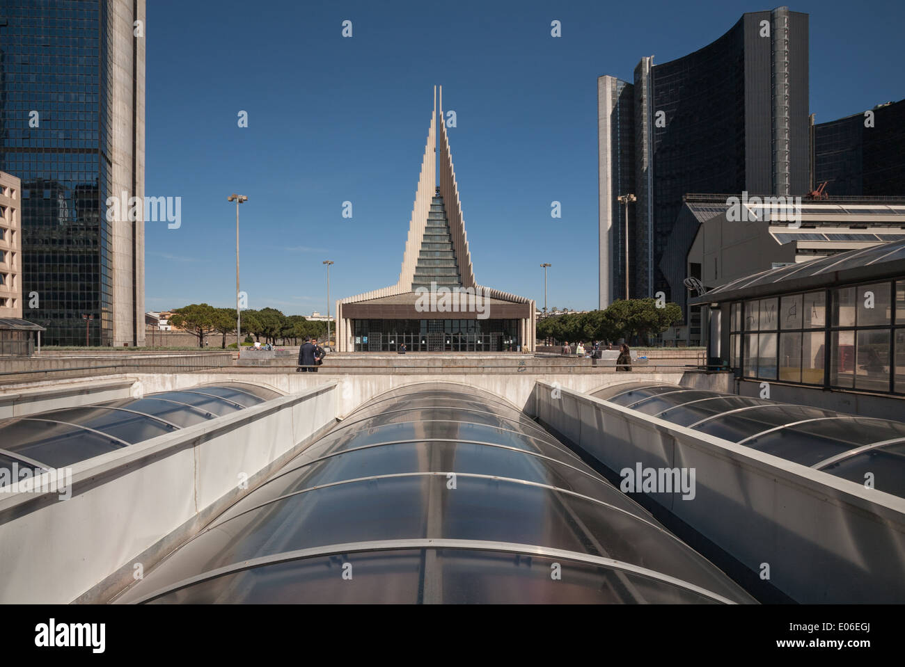 Napoli (Italia) - Centro Business, Centro Direzionale Foto Stock