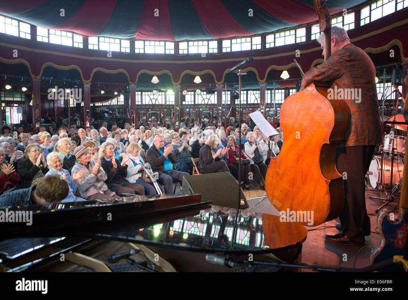 Jazz Herbies Colazione a Brighton Fringe 2014 eseguite presso il Spiegel tenda Foto Stock