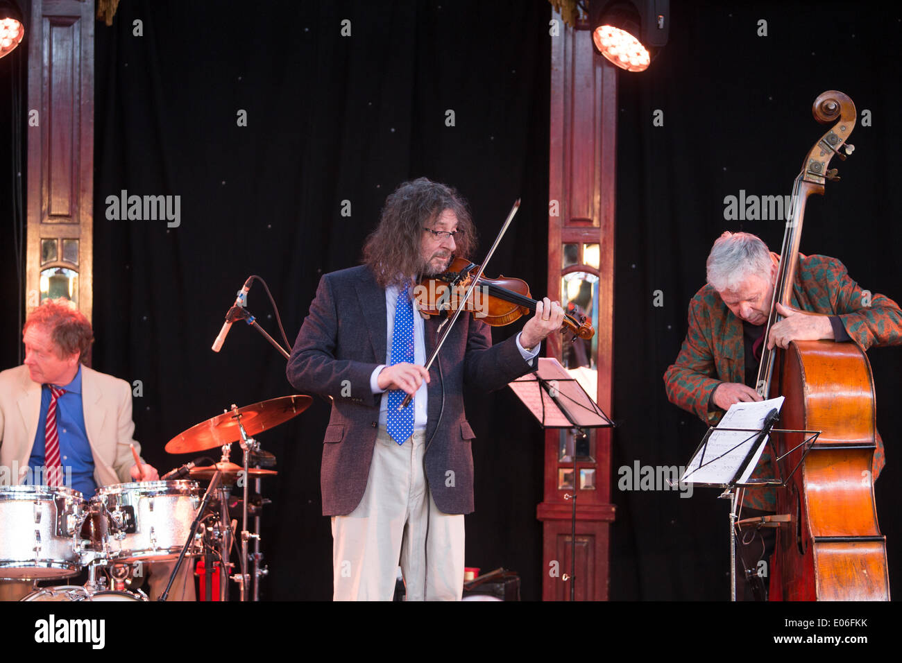 Jazz Herbies Colazione a Brighton Fringe 2014 eseguite presso il Spiegel tenda Foto Stock