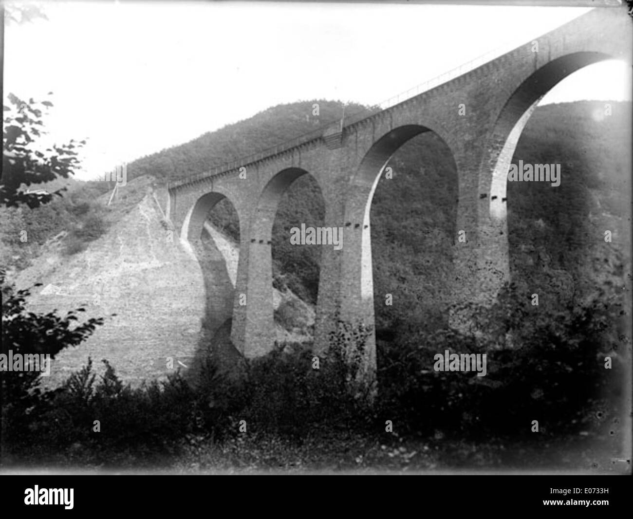 Viaduc de Boppard (Rhénanie-Palatinat) Foto Stock