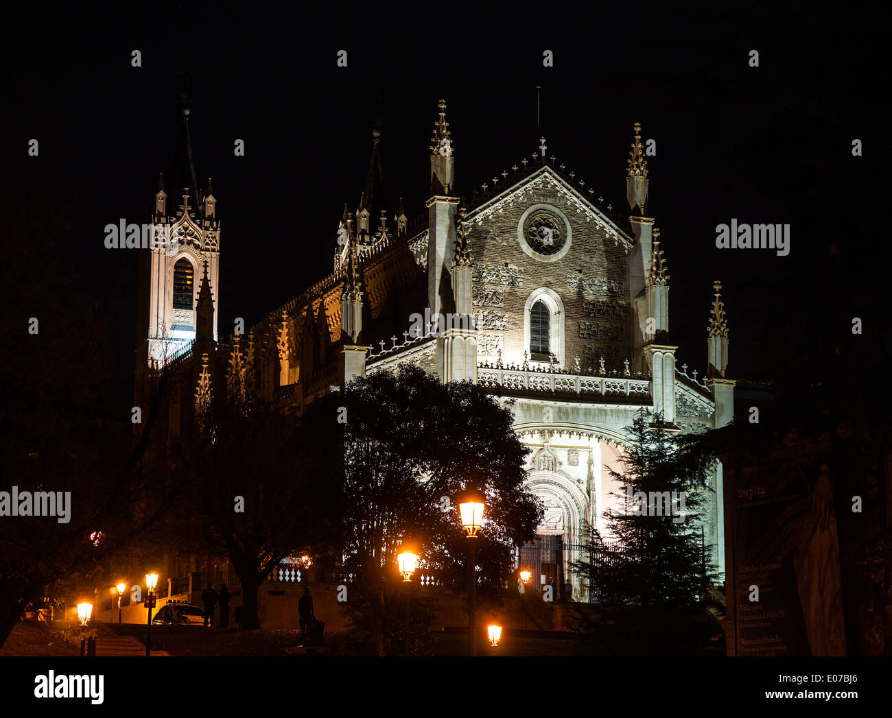 San Jeronimo el Real chiesa a Madrid, Spagna Foto Stock