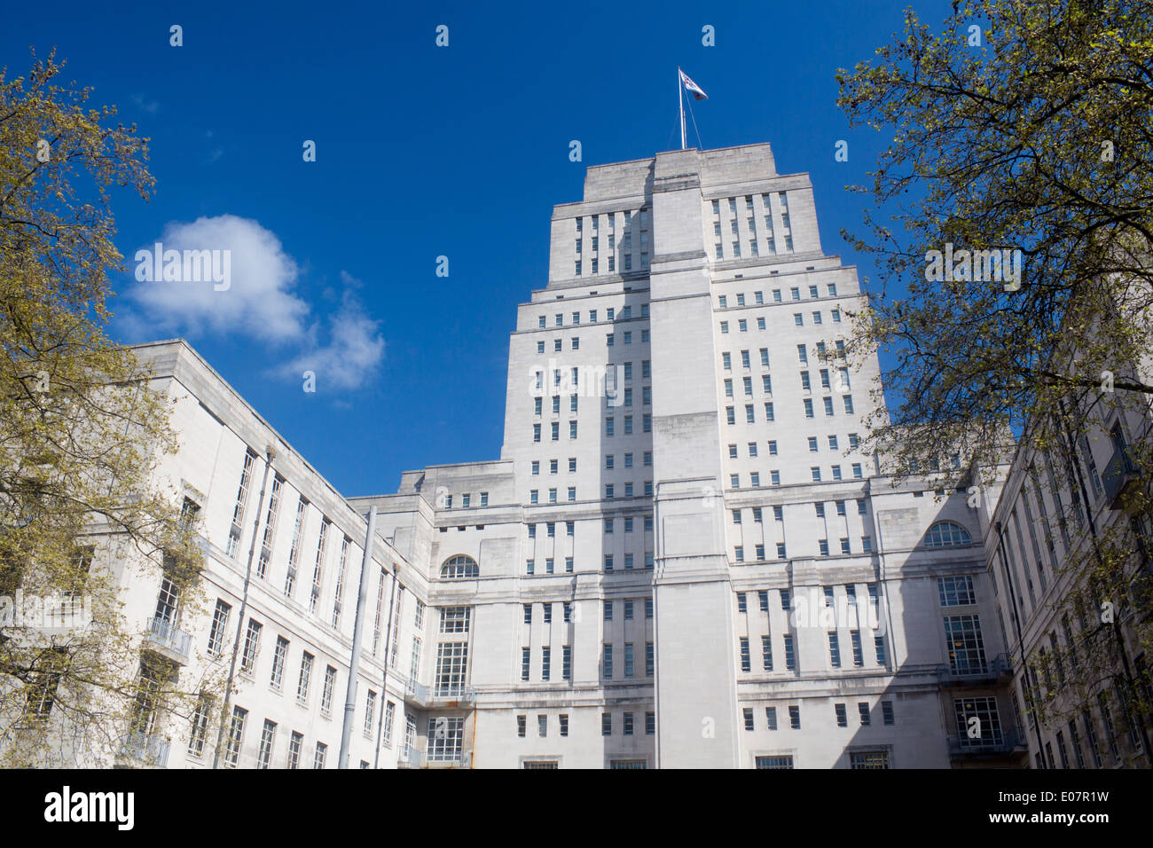 Senate House University of London Bloomsbury Londra Inghilterra REGNO UNITO Foto Stock