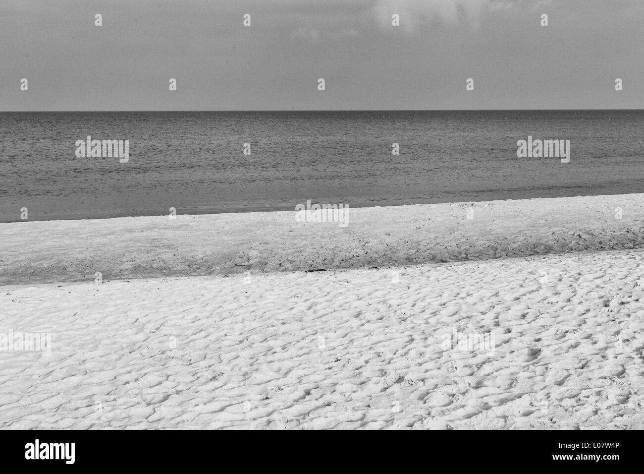 Spiaggia del mar Baltico NEL LAND SCHLESWIG-HOLSTEIN,germania Foto Stock