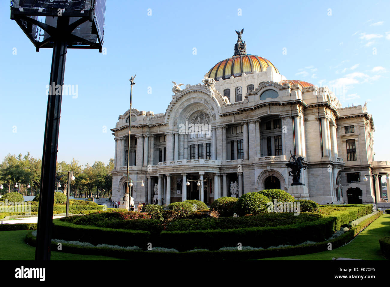 Il Palacio de Bellas Artes (Palazzo delle Belle Arti) in Città del Messico, Messico Foto Stock