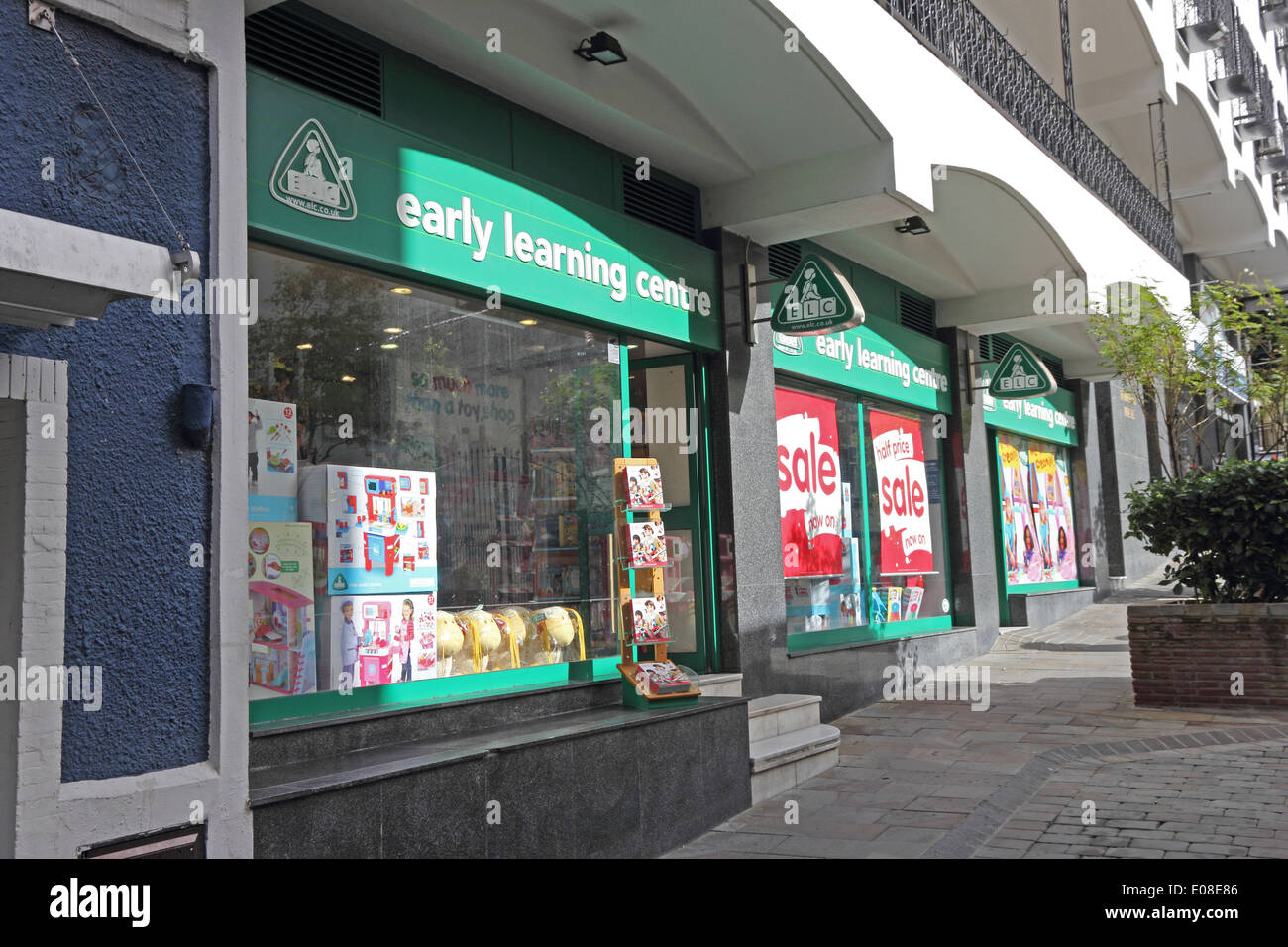 Early Learning Center shop, Gibilterra Foto Stock