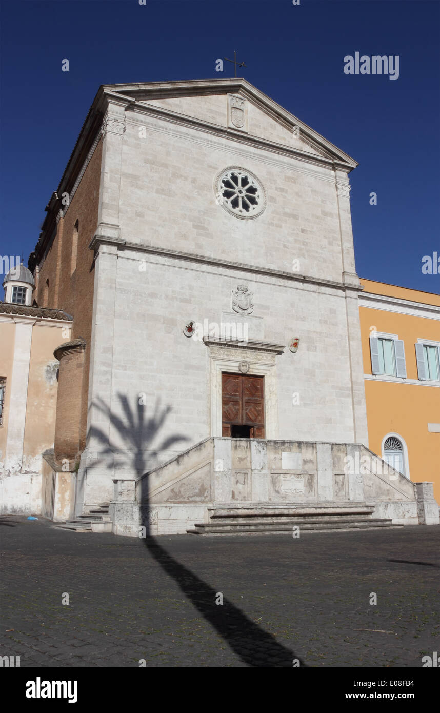 La Chiesa di San Pietro in Montorio a Roma, Italia Foto Stock