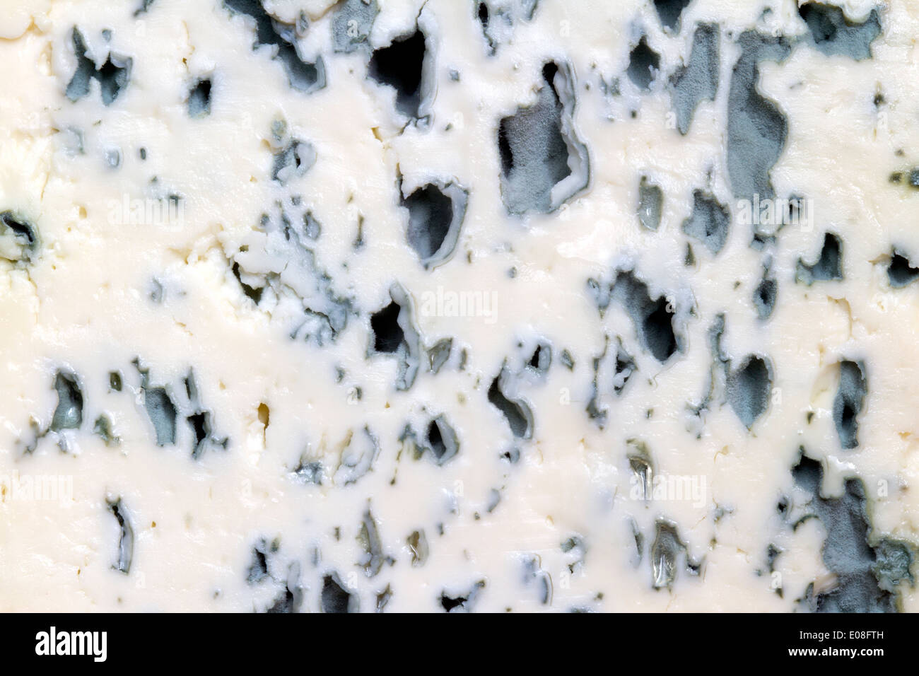 Formaggio blu texture di sfondo closeup Foto Stock