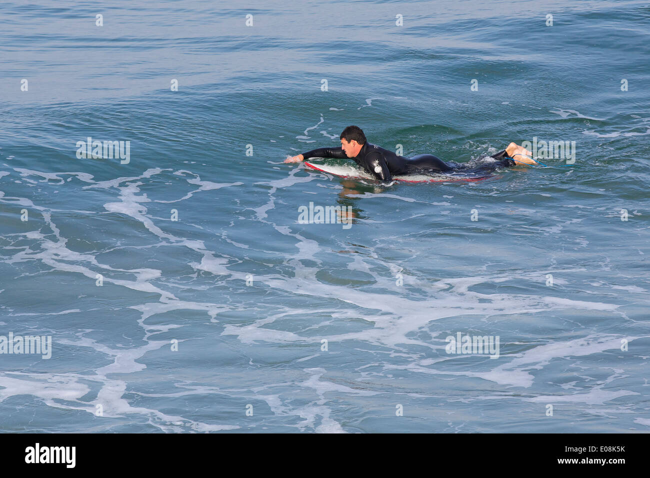 Surfer Pacifico. Foto Stock