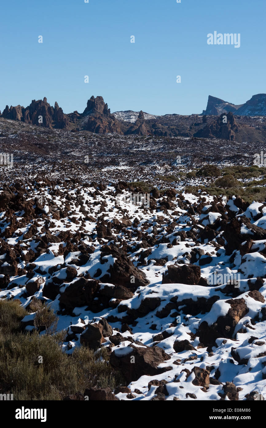 Parque Nacional del Teide, Teneriffa, Spanien - Parque Nacional del Teide Spagna, Tenerife Foto Stock