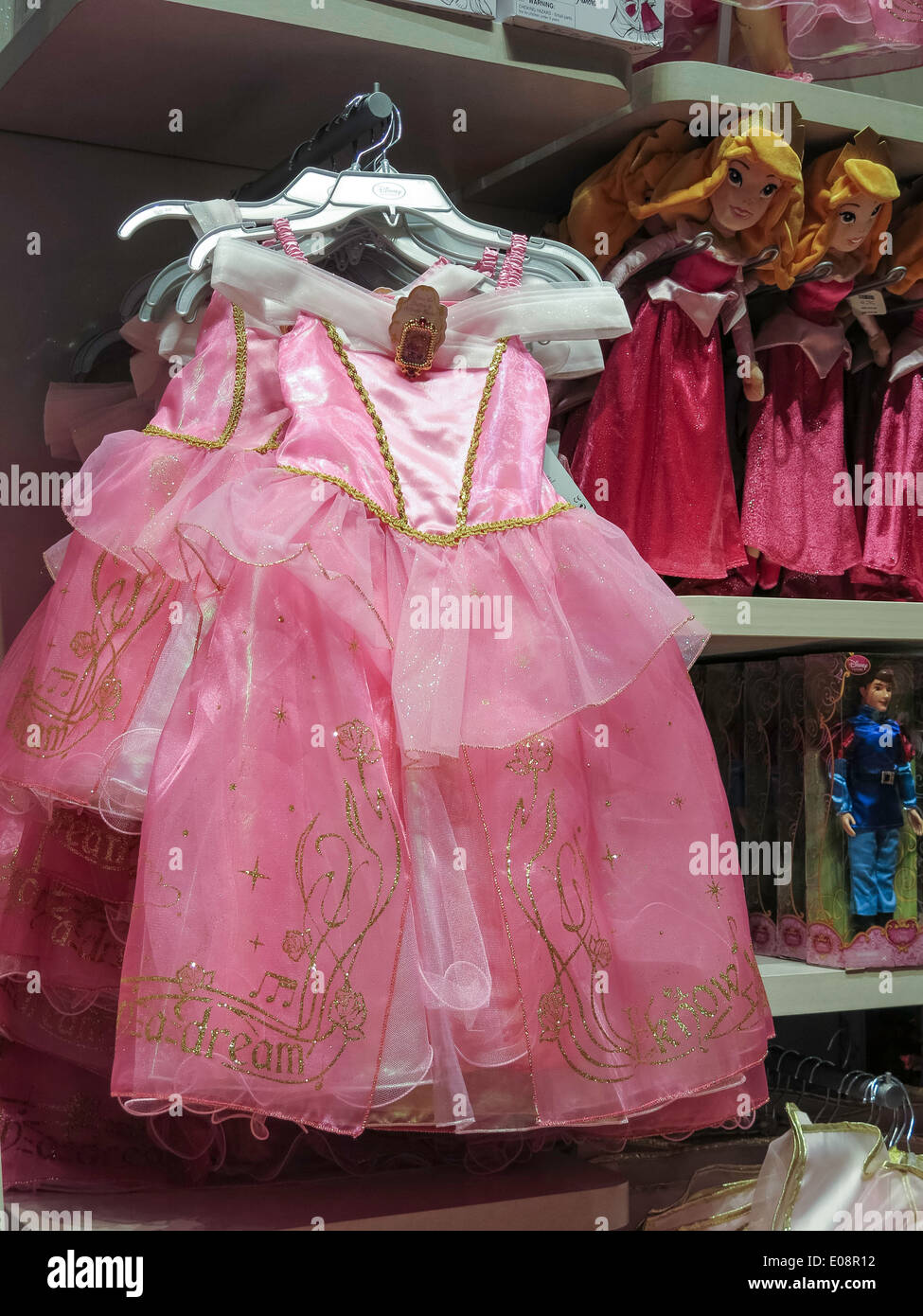 Ufficiale Disney Store in Times Square NYC, STATI UNITI D'AMERICA Foto Stock