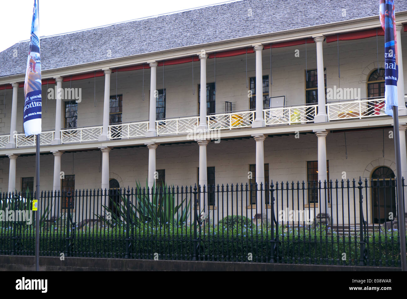 Nuovo Galles del sud di fabbrica di menta in Macquarie Street, Sydney, Australia Foto Stock
