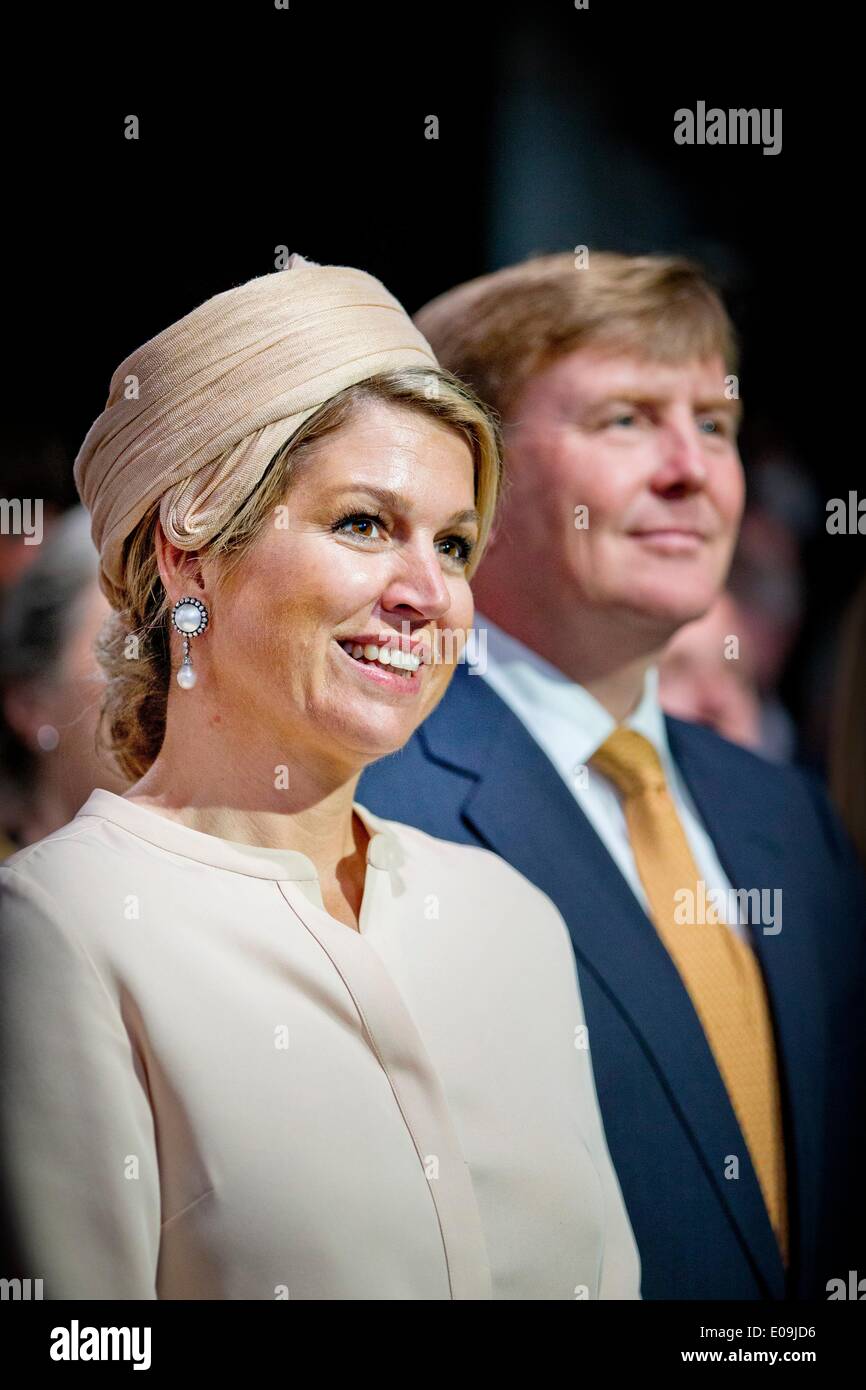 WillemAlexander re e regina Maxima dei Paesi Bassi visitare la regione