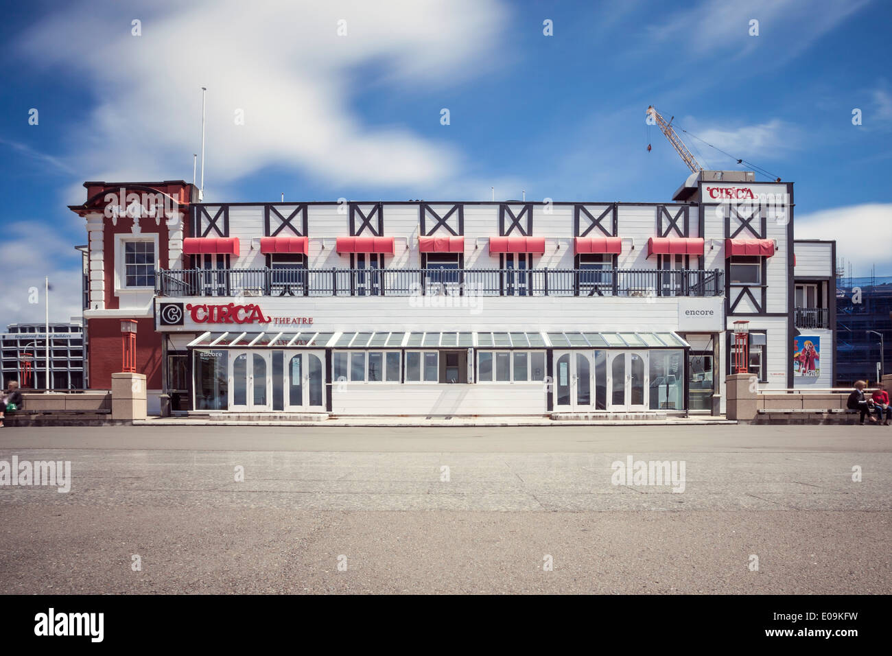 Nuova Zelanda, Wellington, Circa Theatre Foto Stock