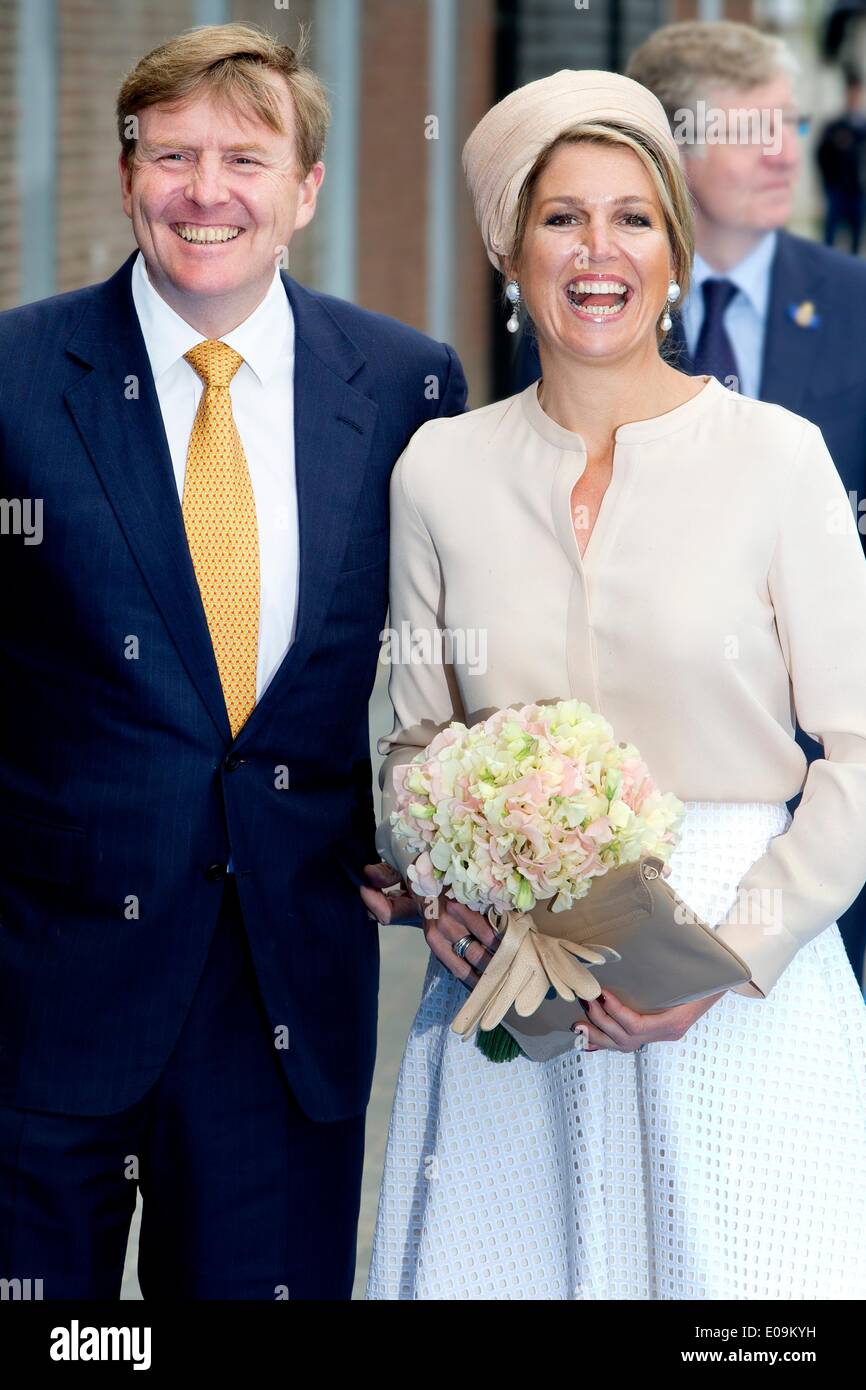 WillemAlexander re e regina Maxima dei Paesi Bassi visitare la regione