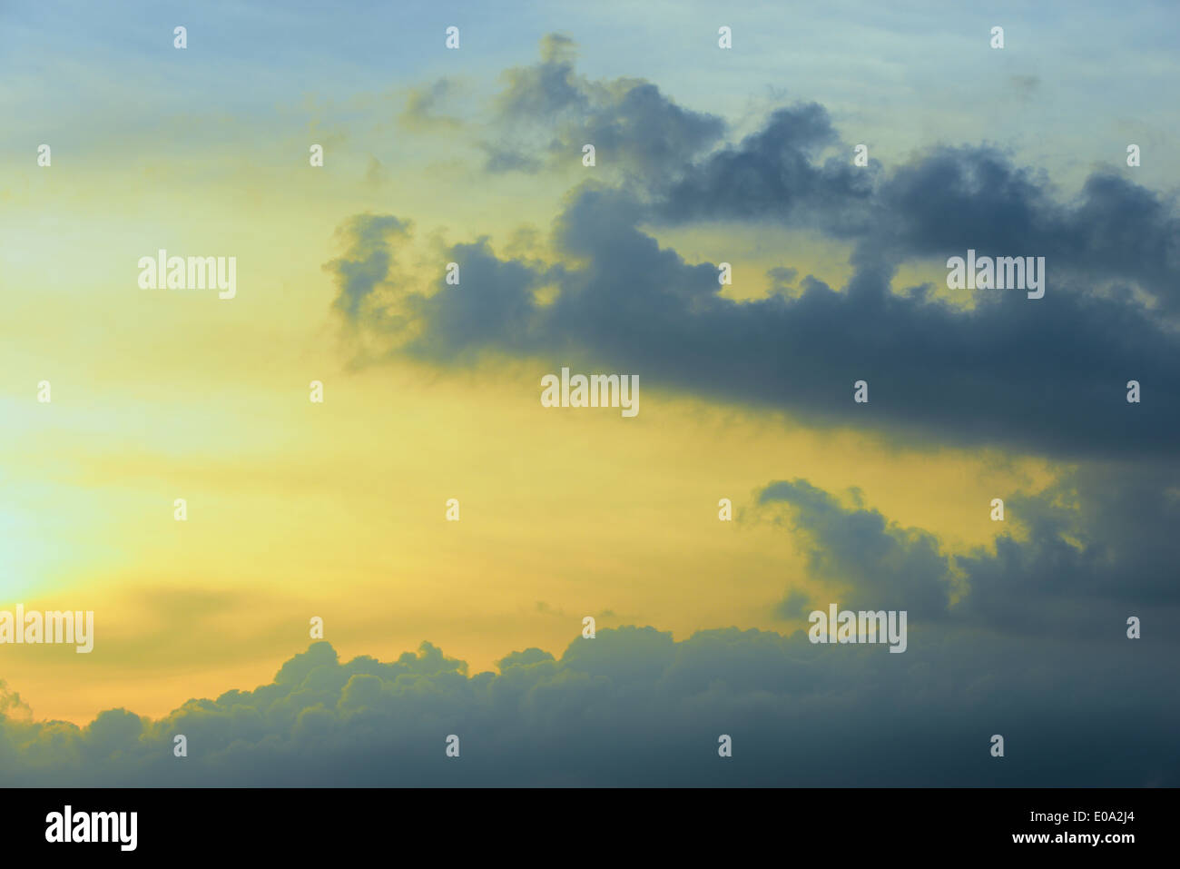 Cielo di sera Foto Stock