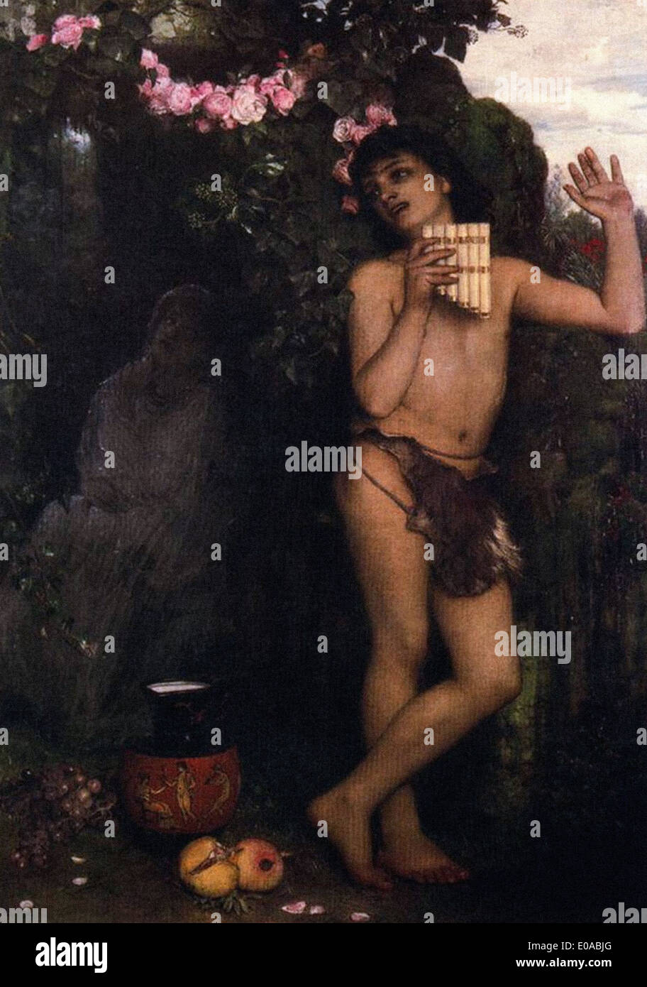 Arnold Böcklin lamento del pastore Foto Stock