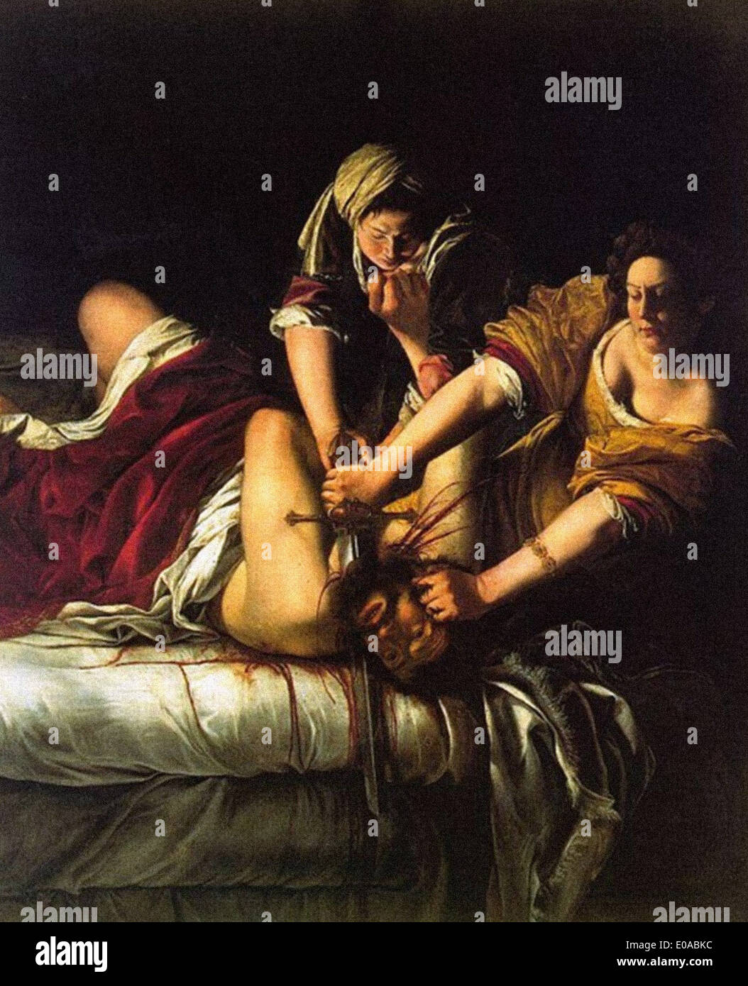Artemisia Gentileschi Judith decapitazione Oloferne Foto Stock