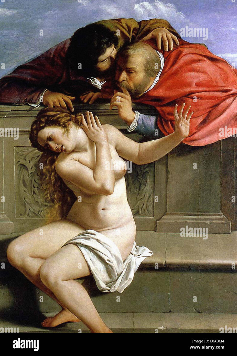 Artemisia Gentileschi Susanna e i vecchioni 1 Foto Stock