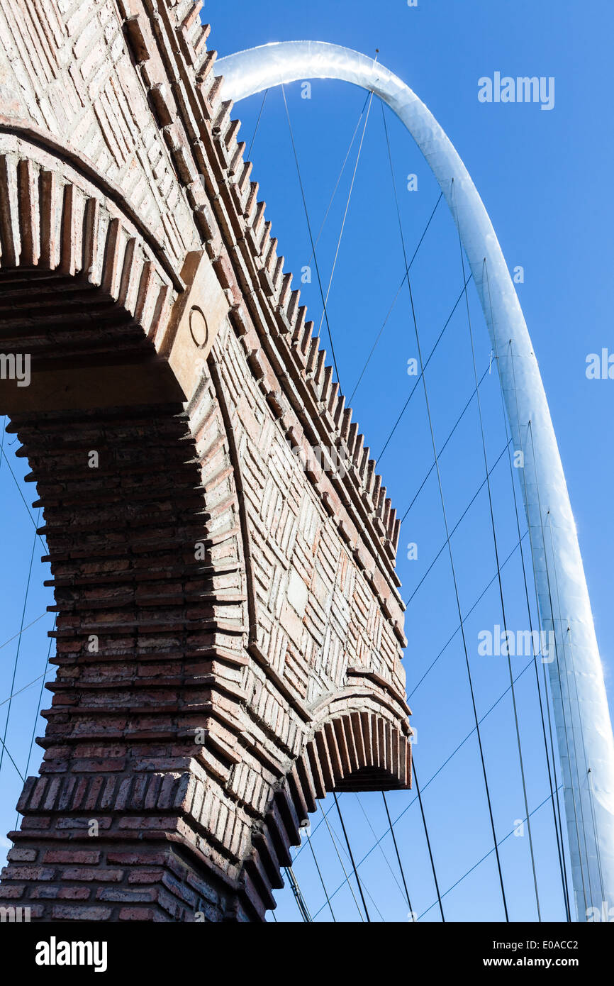 Arco millenario, Tijuana, Messico Foto Stock
