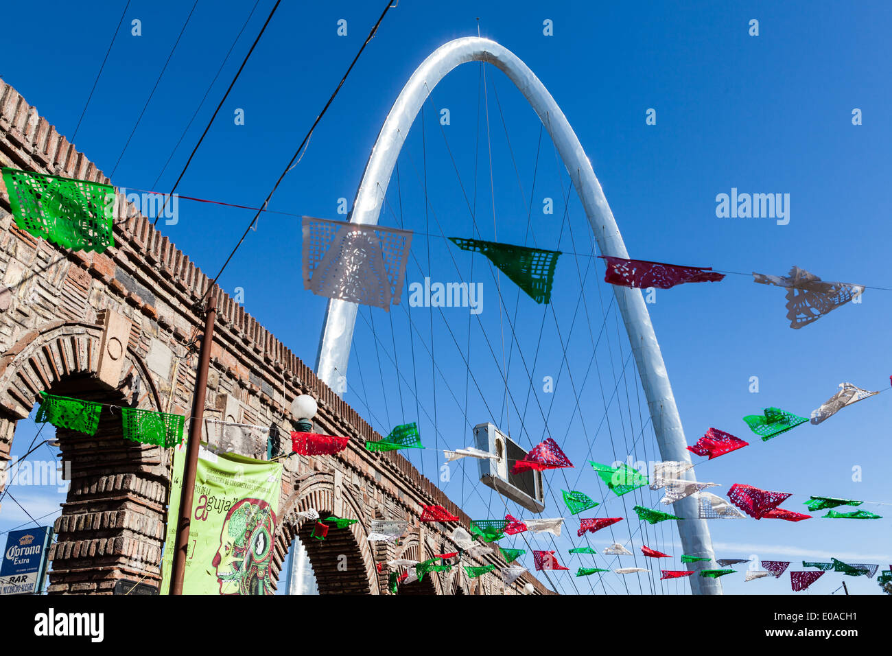 Arco millenario, Tijuana, Messico Foto Stock