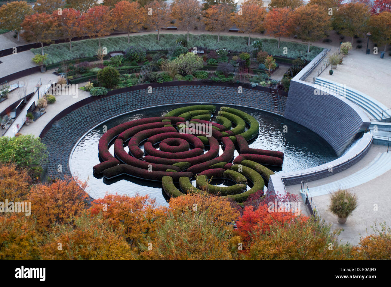 Getty Center di Los Angeles, California, USA. Foto Stock